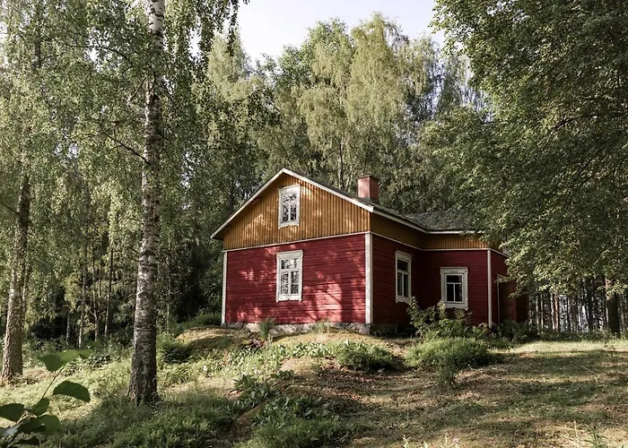 Rustic Off-grid On Private Island With Sauna Near Tarjanne, Pohjaslahti, Finland