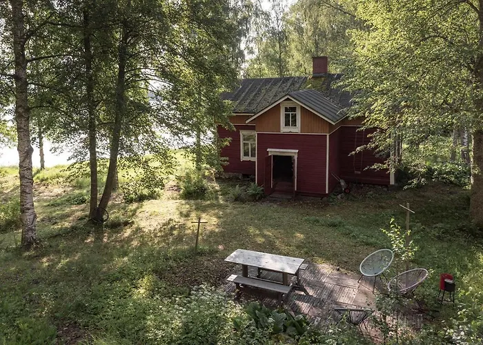 Rustic Off-grid On Private Island With Sauna Near Tarjanne, Pohjaslahti, Finland Pohjaslahti