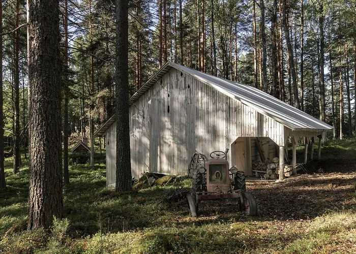 Rustic Off-grid On Private Island With Sauna Near Tarjanne, Pohjaslahti, Finland בית נופש